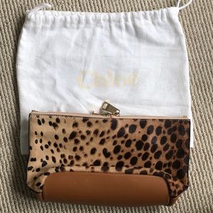 Chloe Animal / Leather Pouch